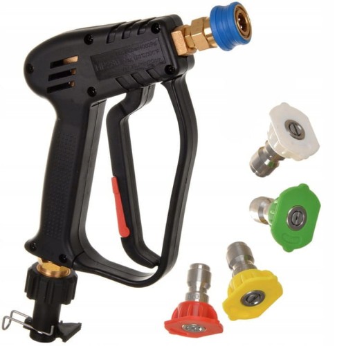 AC Products Wash Gun & Nozzle Set Karcher K - krótki pistolet do mycia samochodu z końcówkami kątowymi - Sklep detailingowy Automotive Care