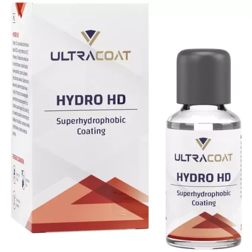 Ultracoat Hydro HD - 12 miesięczna powłoka na lakier, plastiki i szyby duża hydrofobowość 30ml - Sklep detailingowy Automotive Care