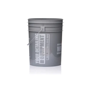 WORK STUFF Detailing Bucket WHEELS - szare profesjonalne wiadro do mycia 'koła" 20L