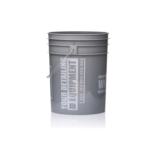 WORK STUFF Detailing Bucket WHEELS - szare profesjonalne wiadro do mycia 'koła