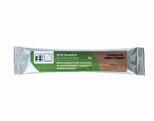 Langguth Sonnring InstantStick EC12 Tensidfrei - koncentrat, beztenzydowy środek czyszczący do prania tekstyliów w proszku do rozcieńczania 16g - Sklep detailingowy Automotive Care