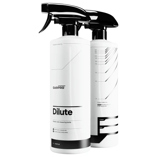 CarPro Dilute – butelka na rozcieńczone produkty ze skalą rozcieńczenia 500ml - Sklep detailingowy Automotive Care