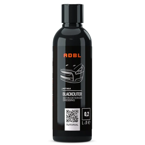 ADBL Blackouter - Dressing do tworzyw zewnętrznych 0,2L - Sklep detailingowy Automotive Care
