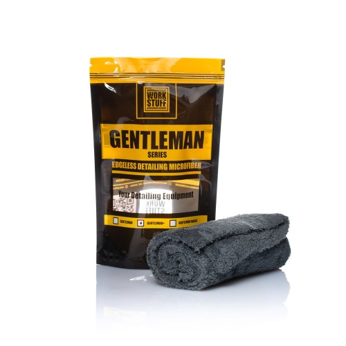 WORK STUFF Gentleman + - mikrofibra bez krawędziowa, ultra delikatna 600g/m2 - Sklep detailingowy Automotive Care