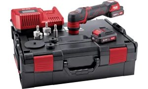 Flex Tools PXE 80 10,8-EC/2,5 SET – mini polerka akumulatora, trzy tryby pracy + zestaw akcesoriów