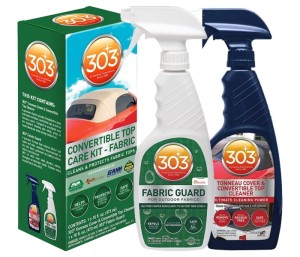  303 Convertible Top Cleaning & Care Kit Fabric - zestaw do czyszczenia i zabezpieczenia dachu cabrio 2x473ml