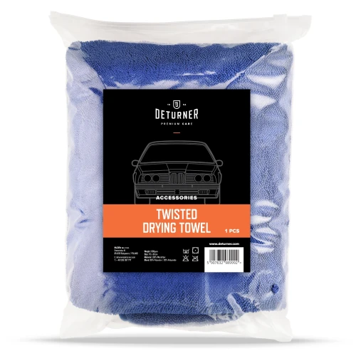 Deturner Twisted Drying Towel - chłonny ręcznik do osuszania lakieru - Sklep detailingowy Automotive Care