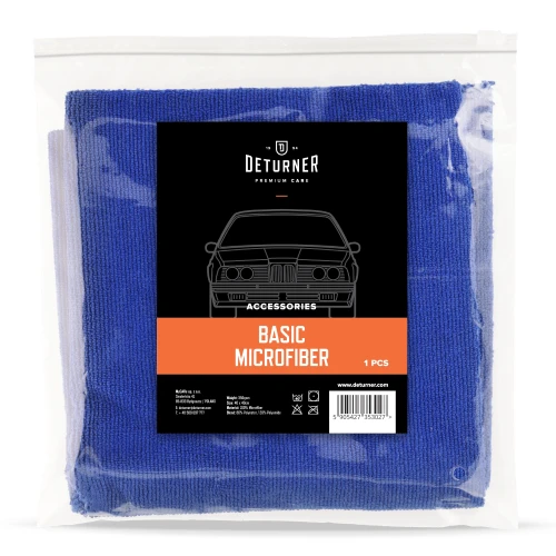 Deturner Basic Microfiber - bez krawędziowa mikrofibra 40x40cm - Sklep detailingowy Automotive Care