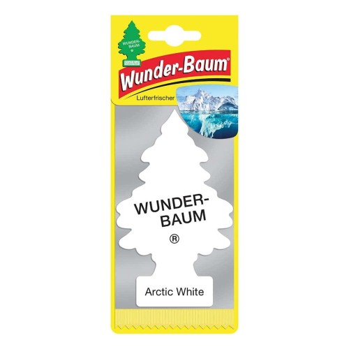 Wunder-Baum Arctic White - zapach choinka biała klasyka - Sklep detailingowy Automotive Care