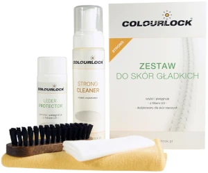 Colourlock Strong Old - zestaw do czyszczenia starych skór