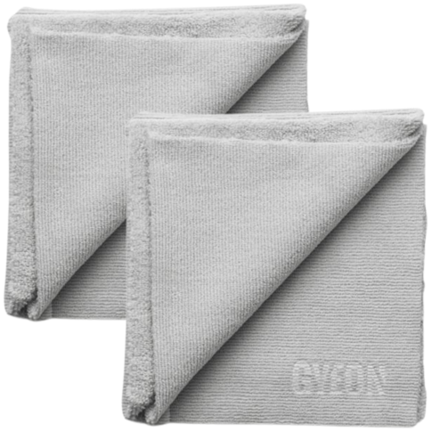 GYEON Q2M InteriorWipe EVO - zestaw mikrofibr do czyszczenia wnętrza 40x40cm 2 sztuki - Sklep detailingowy Automotive Care