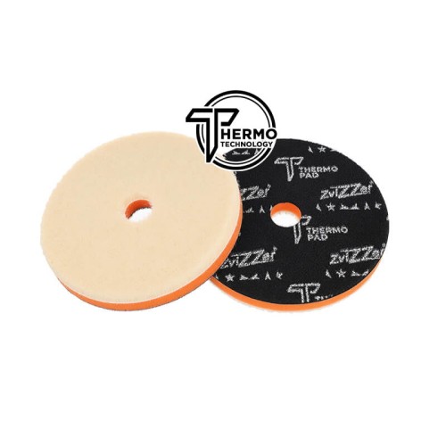 ​ ZviZZer THERMO VELOUR WOOL PAD 130/15/130mm - futro polerskie na DA - Sklep detailingowy Automotive Care
