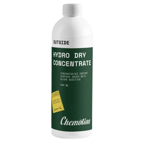 Chemotion Hydro Dry Concentrate - Osuszacz do lakieru z dodatkiem nabłyszczającym 500ml - Sklep detailingowy Automotive Care