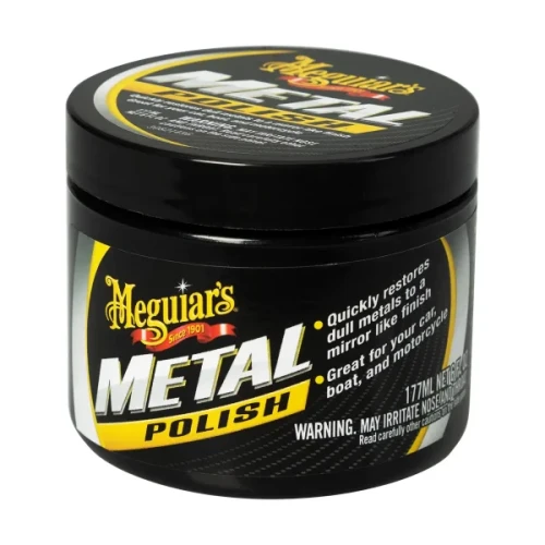 Meguiar's Metal Polish - pasta do polerowania metalu 170g - Sklep detailingowy Automotive Care