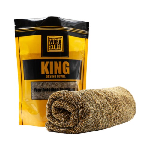 WORK STUFF King Drying Towel – niezwykle chłonny ręcznik do osuszania samochodu, 90x73cm - Sklep detailingowy Automotive Care