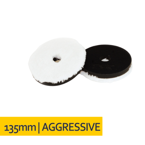 NAT Pad Mikrofibrowy Agresywny Miękki 135mm - Sklep detailingowy Automotive Care