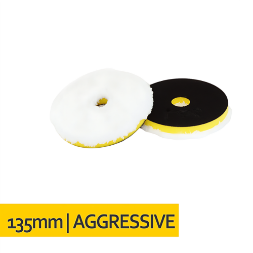 NAT Pad Mikrofibrowy Agresywny Twardy 135mm - Sklep detailingowy Automotive Care