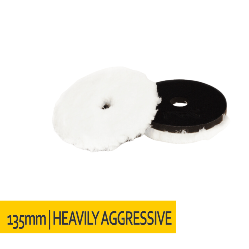 NAT Pad Mikrofibrowy Mocno Agresywny Miękki 135mm - Sklep detailingowy Automotive Care