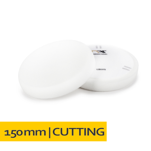 NAT Biała Twarda gąbka cutting polerska 150mm - Sklep detailingowy Automotive Care