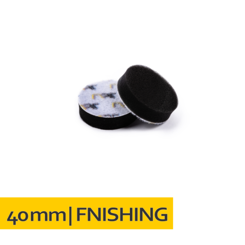 NAT Czarna Bardzo Miękka Gąbka Polerska 40mm - Sklep detailingowy Automotive Care