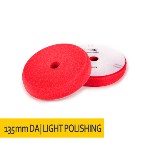 NAT DA Czerwona Średni Miękka gąbka polerska 135mm - Sklep detailingowy Automotive Care