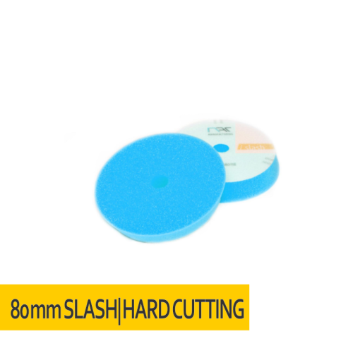 NAT Slash DA Niebieska Twarda gąbka polerska 80mm - Sklep detailingowy Automotive Care