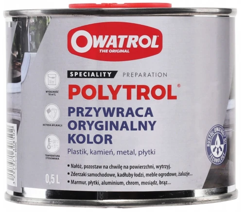 Owatrol Polytrol - przywraca kolor tworzyw, regeneruje plastiki zewnętrzne 500ml - Sklep detailingowy Automotive Care