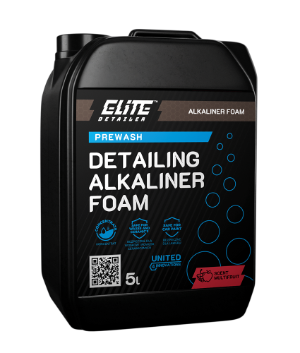 Elite Detailer Alkaliner Foam - zasadowa piana aktywna 5L - Sklep detailingowy Automotive Care