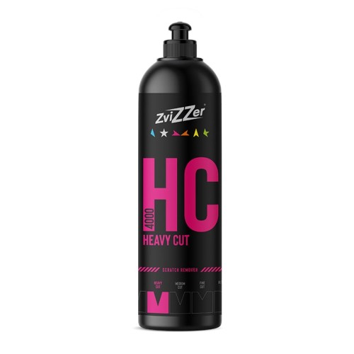 ZviZZer HC4000 Red Heavy Cut - pasta polerska tnąca 1L - Sklep detailingowy Automotive Care
