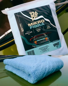 Automotive Care x 126pe MIKROfibra - puszysty ręcznik, mikrofibra 40x40cm