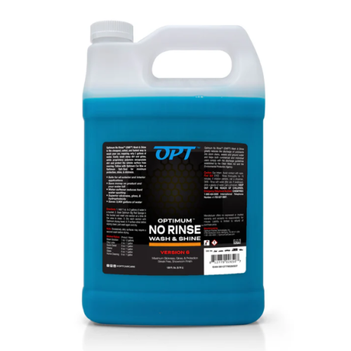 Optimum OPT No Rinse Wash & Shine Revision 6 - szampon samochodowy do mycia bez spłukiwania 3,8L - Sklep detailingowy Automotive Care
