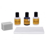 Colourlock Zestaw tonujący z farbą do czarnej skóry 3x50ml