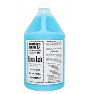 Poorboy's World Natural Look - dressing do wewnętrznych tworzyw sztucznych 3,8L