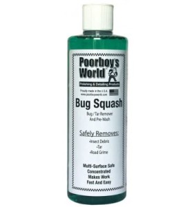 Poorboy's World Bug Squash - preparat usuwający owady i brud uliczny 473ml