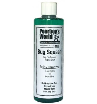 Poorboy's World Bug Squash - preparat usuwający owady i brud uliczny 473ml - Sklep detailingowy Automotive Care