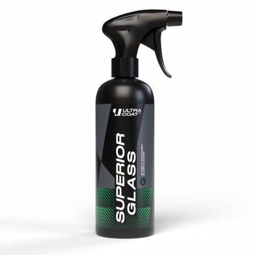 Ultracoat Superior Glass - płyn do mycia szyb z niewidzialną wycieraczką 500ml - Sklep detailingowy Automotive Care