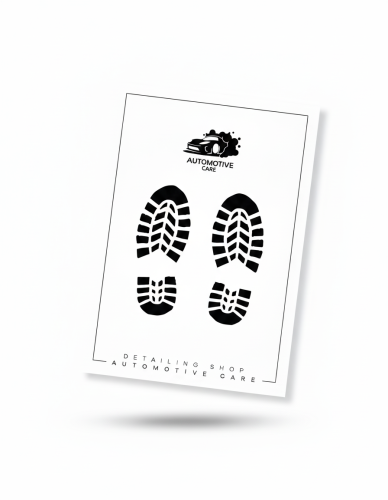 Automotive Care Shoes Matt - papierowa, mata ochronna na dywaniki samochodowe 1szt. - Sklep detailingowy Automotive Care