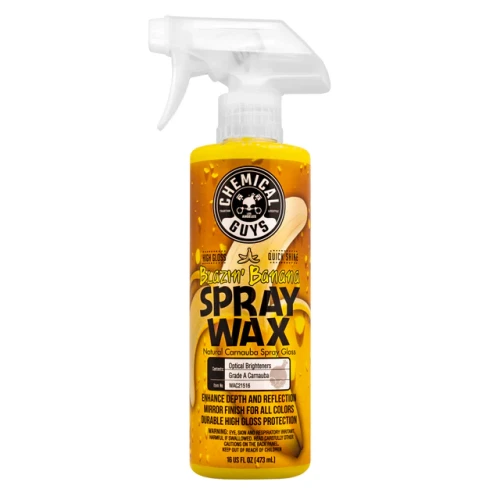 Chemical Guys Blazin Banana Spray Wax -  wosk w spray mega WET LOOK 473ml - Sklep detailingowy Automotive Care