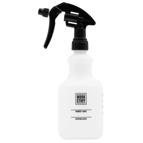 Work Stuff Work Bottle – butelka z miarką i atomizerem 500ml - Sklep detailingowy Automotive Care