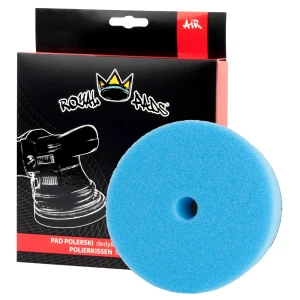 Royal Pads Air Heavy Cut Pad – bardzo twardy pad polerski do maszyn Dual Action, niebieski 130/145mm