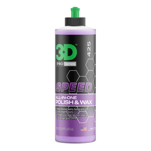 3D Car Care Speed All in One - wysoce skuteczna jednoetapowa pasta polerska 473ml - Sklep detailingowy Automotive Care