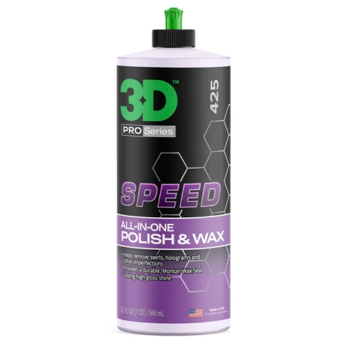 3D Car Care HD Speed All in One - wysoce skuteczna jednoetapowa pasta polerska 946ml - Sklep detailingowy Automotive Care