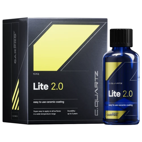 CARPRO CQUARTZ Lite 2.0 KIT – nowa generacja łatwej powłoki ceramicznej 100ml - Sklep detailingowy Automotive Care
