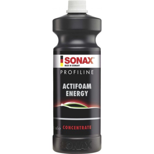 SONAX Profiline Active Foam Energy - koncentrowana piana o zapachu energy drinka 1l - Sklep detailingowy Automotive Care
