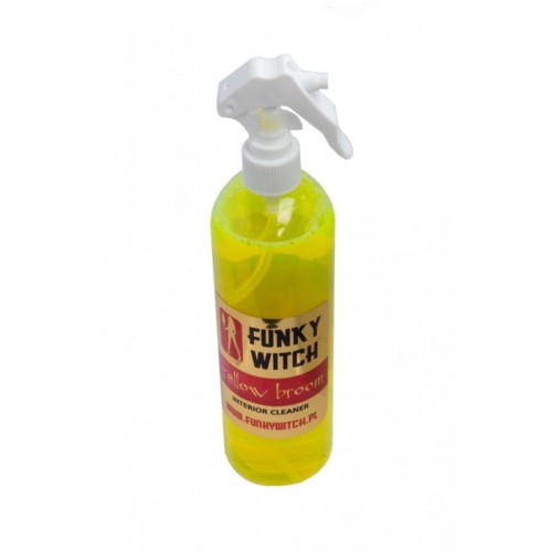Funky Witch Yellow Broom Interior Cleaner - środek do czyszczenia wnętrza 500ml - Sklep detailingowy Automotive Care