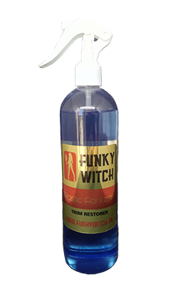 Funky Witch Plastic Fantastic - dressing do plastików zewnętrznych 215ml - Sklep detailingowy Automotive Care