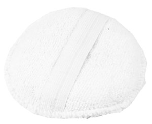 AC Products White Round - aplikator z mikrofibry z gumką