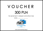Bon podarunkowy voucher - 300zł