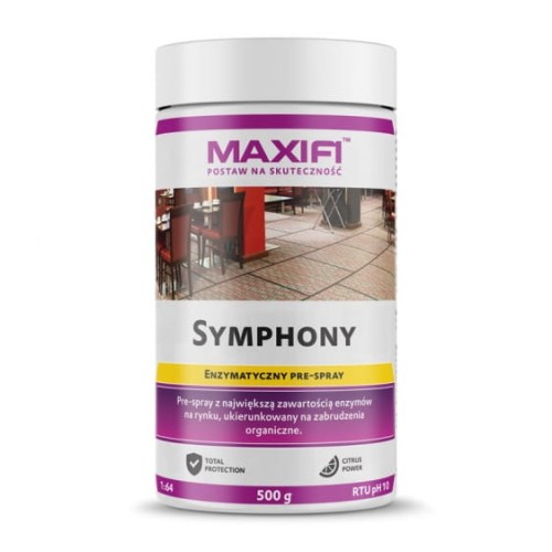 Maxifi Symphony - pre-spray do usuwania zabrudzeń pochodzenia organicznego 500ml - Sklep detailingowy Automotive Care