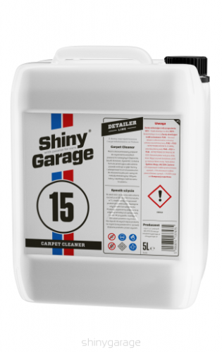 Shiny Garage Carpet Cleaner - koncentrat do prania tapicerki 5L - Sklep detailingowy Automotive Care